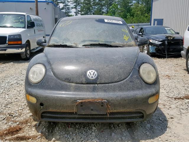 3VWDD21C12M401516 - 2002 VOLKSWAGEN NEW BEETLE Schwarz Foto 9