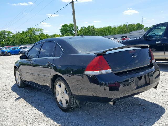 2G1WD58C769184970 - 2006 CHEVROLET IMPALA SUP 黑色 照片 3