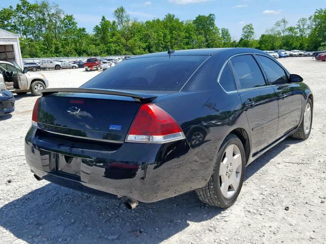 2G1WD58C769184970 - 2006 CHEVROLET IMPALA SUP 黑色 照片 4