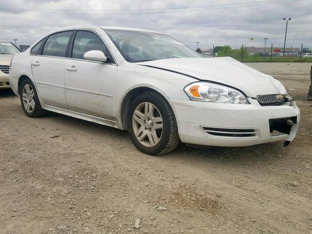 2G1WB5E34F1134519 - 2015 CHEVROLET IMPALA LIM WHITE photo 1