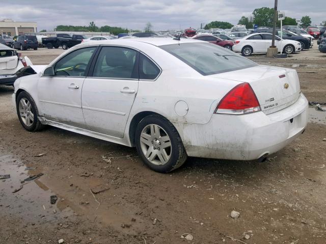 2G1WB5E34F1134519 - 2015 CHEVROLET IMPALA LIM WHITE photo 3