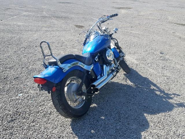 JYAVM01E29A130000 - 2009 YAMAHA XVS650 A BLUE photo 4