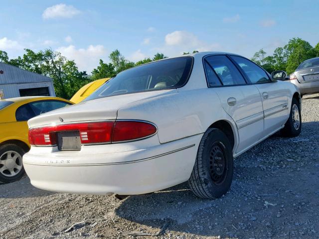 2G4WY55J111331916 - 2001 BUICK CENTURY LI WHITE photo 4