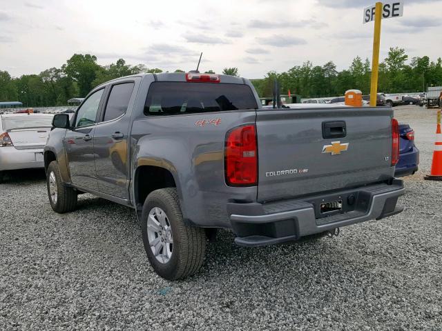 1GCGTCEN8K1104924 - 2019 CHEVROLET COLORADO L GRAY photo 3