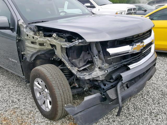1GCGTCEN8K1104924 - 2019 CHEVROLET COLORADO L GRAY photo 9