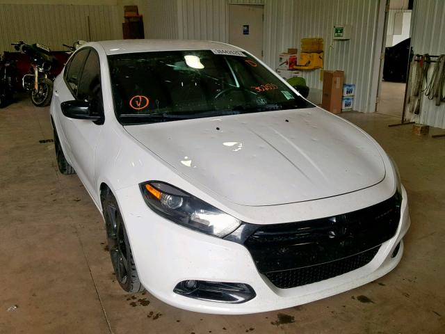 1C3CDFBB1FD302535 - 2015 DODGE DART SXT WHITE photo 1