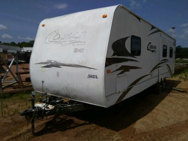 4YDT29R228V501127 - 2008 KEYSTONE COUGAR WHITE photo 3