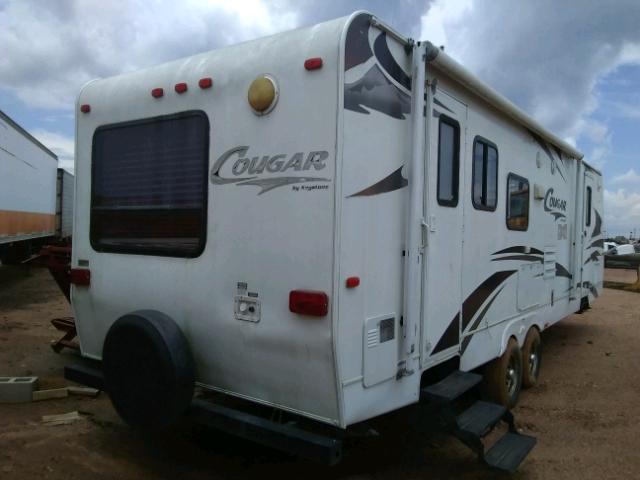 4YDT29R228V501127 - 2008 KEYSTONE COUGAR WHITE photo 6