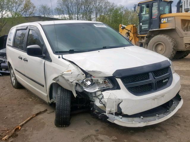 2C4RDGAG6CR258615 - 2012 DODGE RAM VAN WHITE photo 1