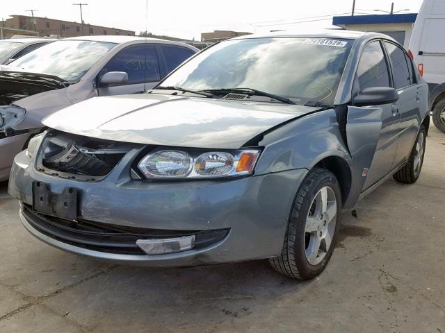 1G8AL55FX7Z192128 - 2007 SATURN ION LEVEL GRAY photo 2