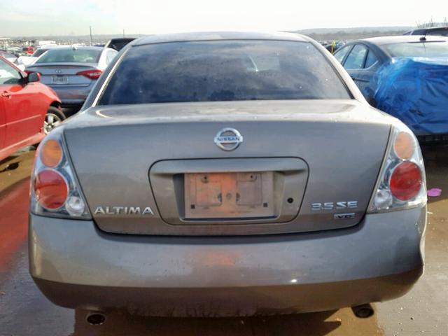 1N4BL11D94C173288 - 2004 NISSAN ALTIMA SE BEIGE photo 10