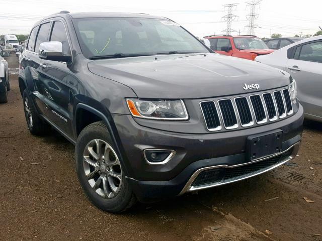 1C4RJFBG1EC259152 - 2014 JEEP GRAND CHER GRAY photo 1