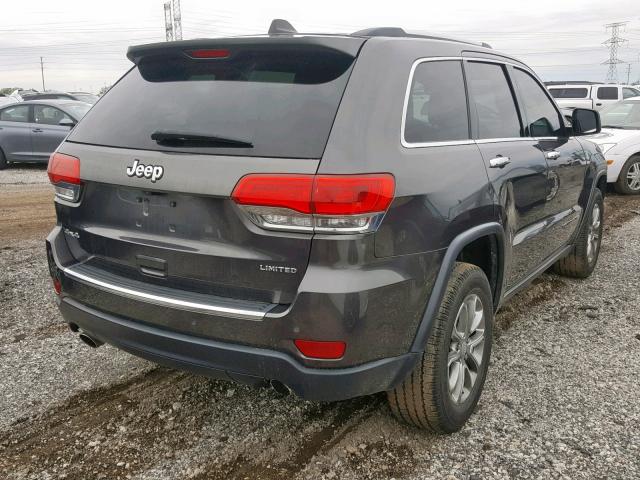 1C4RJFBG1EC259152 - 2014 JEEP GRAND CHER GRAY photo 4