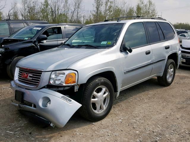 1GKDT13S472182509 - 2007 GMC ENVOY SILVER photo 2