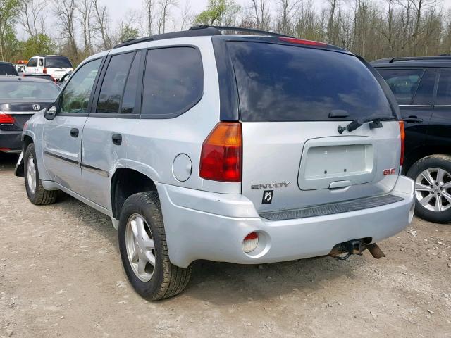 1GKDT13S472182509 - 2007 GMC ENVOY SILVER photo 3