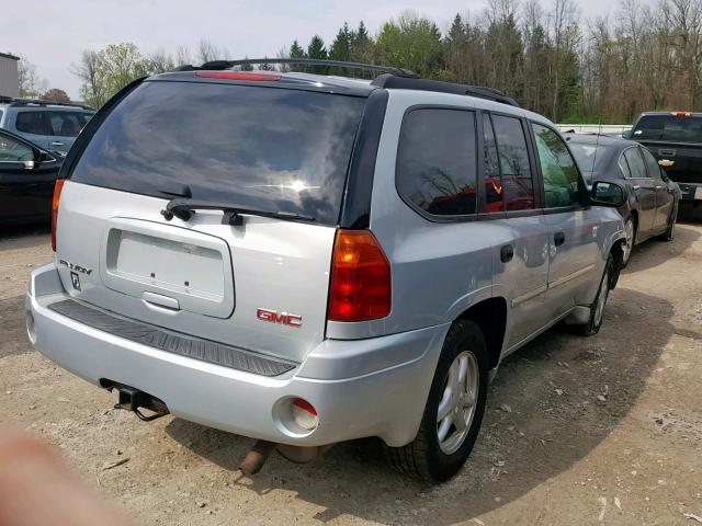 1GKDT13S472182509 - 2007 GMC ENVOY SILVER photo 4