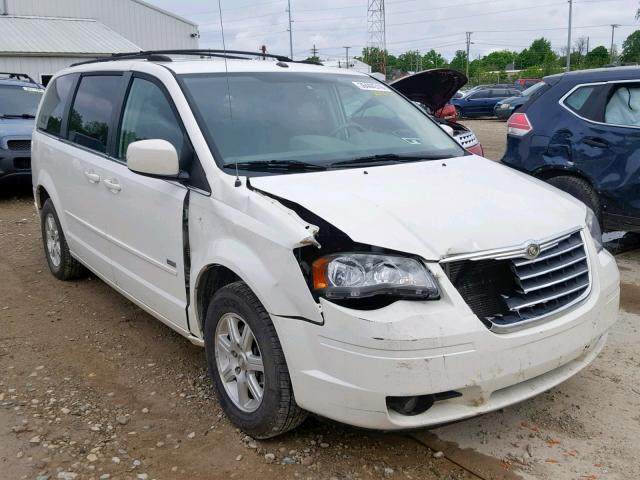 2A8HR54P08R763479 - 2008 CHRYSLER TOWN & COU WHITE photo 1