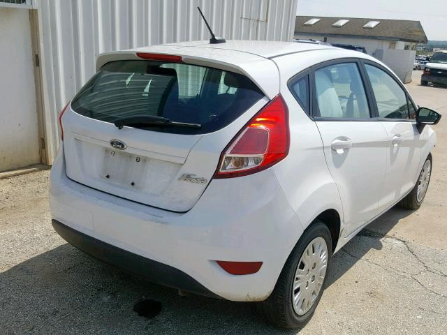 3FADP4TJ0GM130995 - 2016 FORD FIESTA S WHITE photo 4