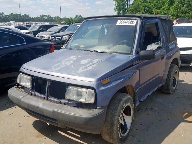 2CNBE1867T6913967 - 1996 GEO TRACKER BLUE photo 2