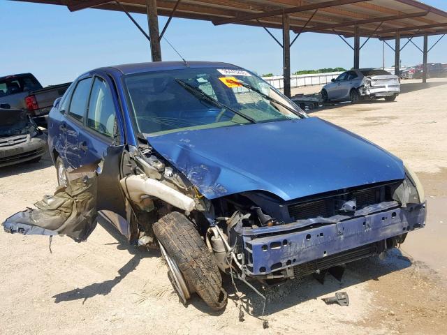 1FAFP34N15W157124 - 2005 FORD FOCUS ZX4 BLUE photo 1