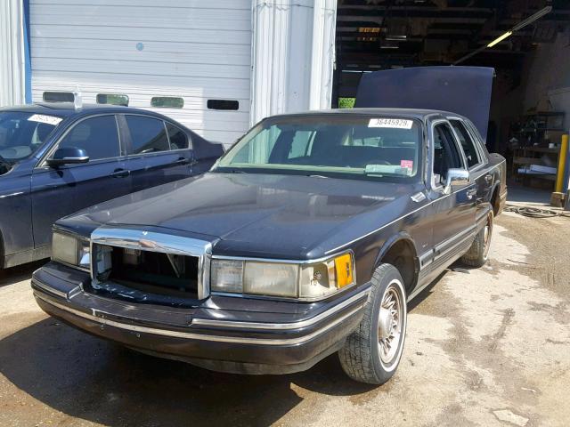 1LNLM83W0RY626870 - 1994 LINCOLN TOWN CAR C BLUE photo 2