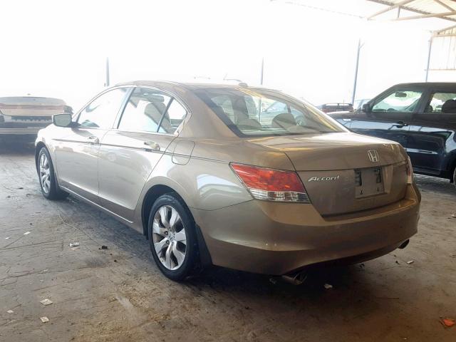 1HGCP3F85AA024248 - 2010 HONDA ACCORD EXL GOLD photo 3