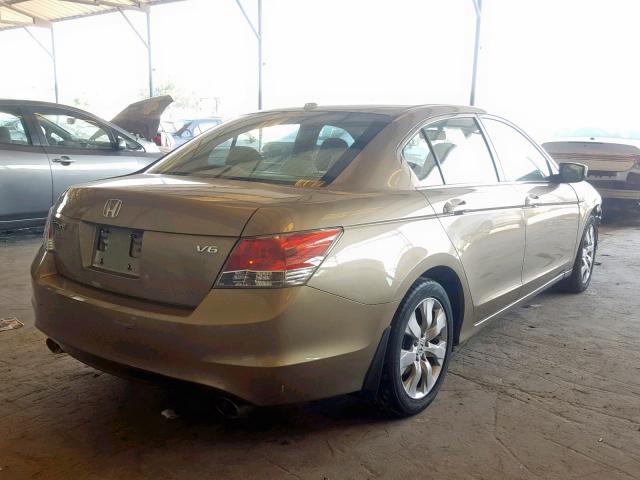 1HGCP3F85AA024248 - 2010 HONDA ACCORD EXL GOLD photo 4