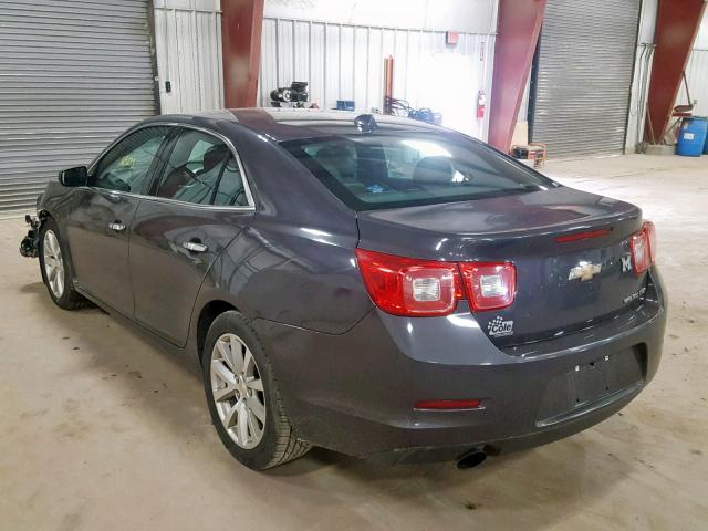 1G11H5SA1DF329298 - 2013 CHEVROLET MALIBU LTZ ნაცრისფერი ფოტო 3