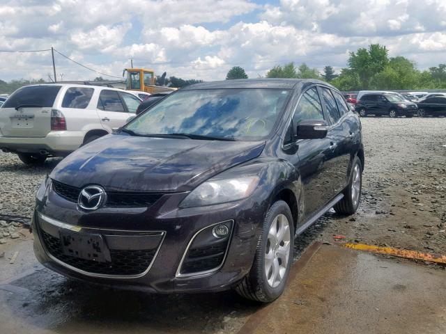 JM3ER4D36B0380110 - 2011 MAZDA CX-7 PURPLE photo 2