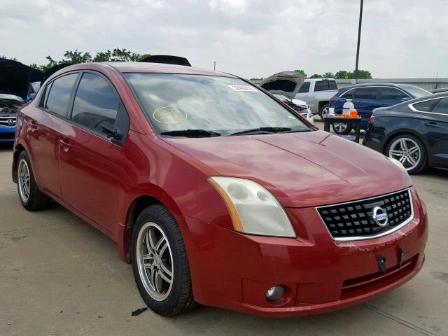 3N1AB61E69L677102 - 2009 NISSAN SENTRA 2.0 RED photo 1