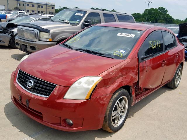 3N1AB61E69L677102 - 2009 NISSAN SENTRA 2.0 RED photo 2