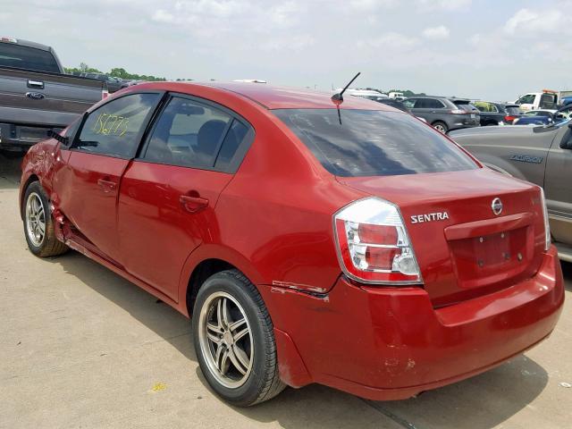 3N1AB61E69L677102 - 2009 NISSAN SENTRA 2.0 RED photo 3