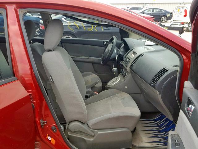 3N1AB61E69L677102 - 2009 NISSAN SENTRA 2.0 RED photo 5