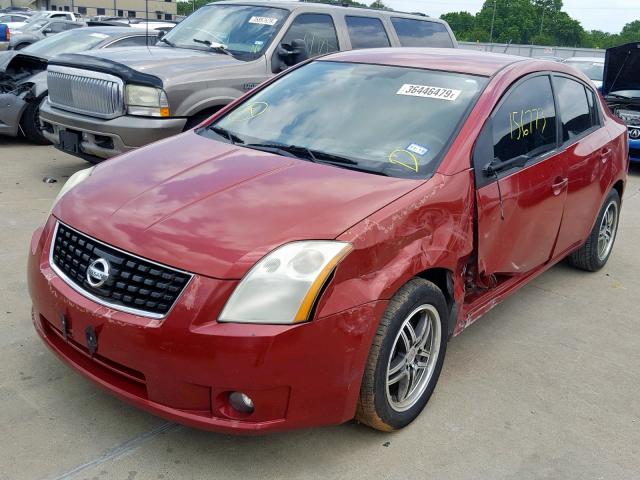 3N1AB61E69L677102 - 2009 NISSAN SENTRA 2.0 RED photo 9