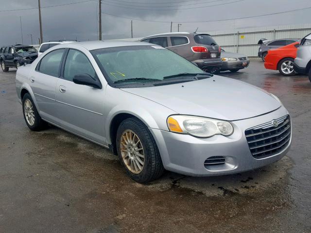 1C3EL56R65N603372 - 2005 CHRYSLER SEBRING TO SILVER photo 1