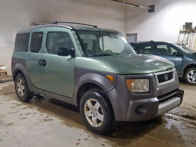 5J6YH28683L053249 - 2003 HONDA ELEMENT EX GREEN photo 1