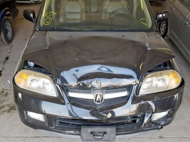 2HNYD18906H544738 - 2006 ACURA MDX TOURIN BLACK photo 7