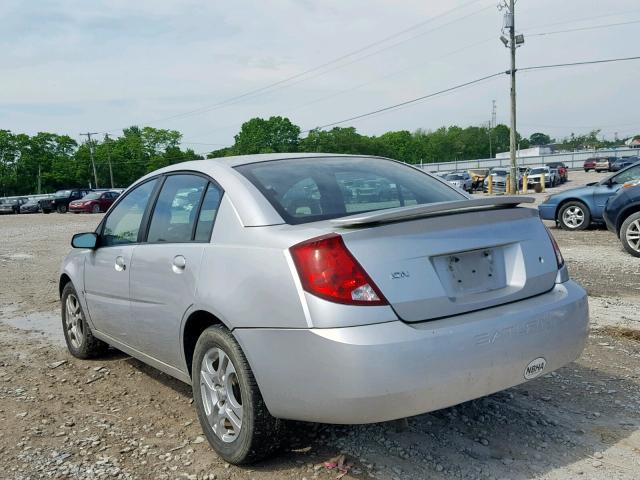 1G8AZ52F34Z203324 - 2004 SATURN ION LEVEL SILVER photo 3