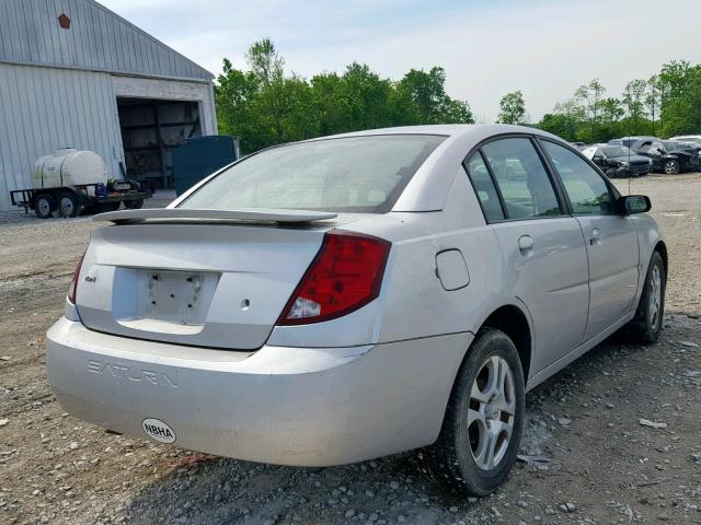 1G8AZ52F34Z203324 - 2004 SATURN ION LEVEL SILVER photo 4