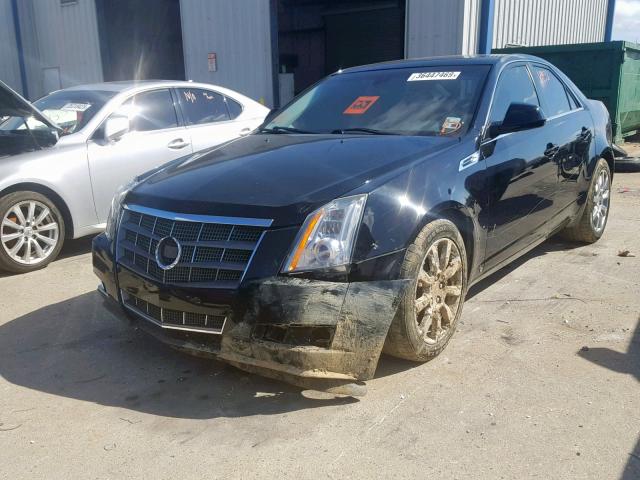 1G6DR57V280162958 - 2008 CADILLAC CTS HI FEA BLACK photo 2