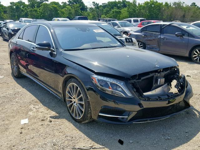 WDDUG8CB4GA215108 - 2016 MERCEDES-BENZ S 550 BLACK photo 1