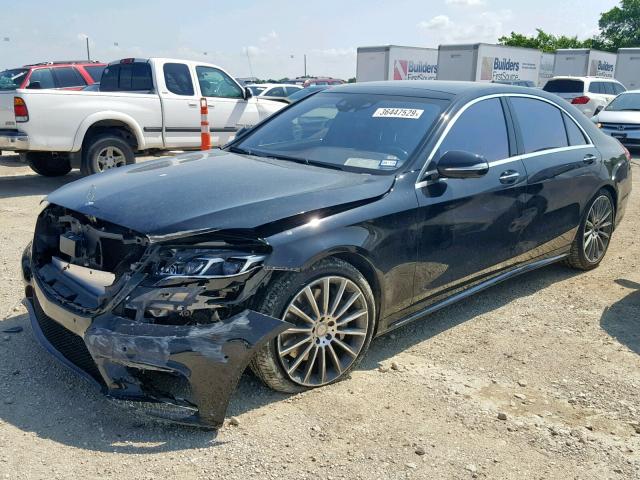 WDDUG8CB4GA215108 - 2016 MERCEDES-BENZ S 550 BLACK photo 2