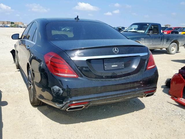 WDDUG8CB4GA215108 - 2016 MERCEDES-BENZ S 550 BLACK photo 3