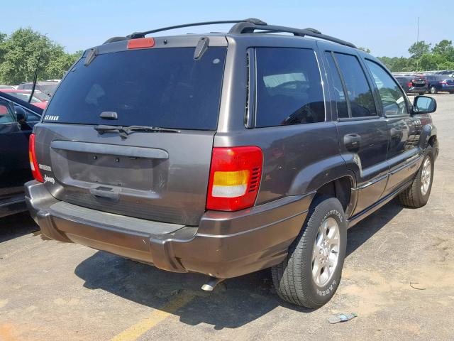 1J4G258S2XC593634 - 1999 JEEP GRAND CHER GRAY photo 4