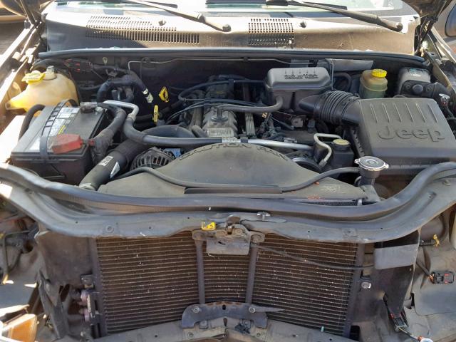 1J4G258S2XC593634 - 1999 JEEP GRAND CHER GRAY photo 7