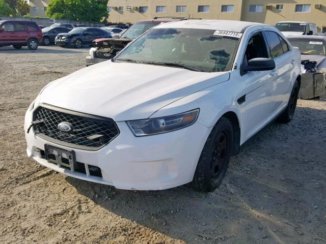 1FAHP2MK5FG119495 - 2015 FORD TAURUS POL WHITE photo 2