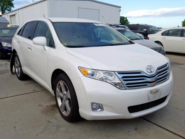 4T3ZK11A69U014587 - 2009 TOYOTA VENZA WHITE photo 1