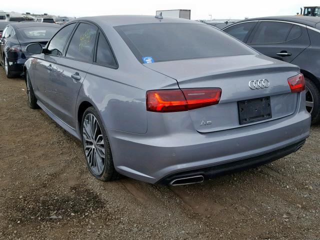 WAUCFAFC7GN191655 - 2016 AUDI A6 PREMIUM GRAY photo 3