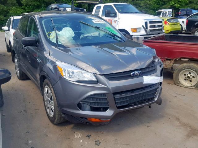 1FMCU0F79EUA10690 - 2014 FORD ESCAPE S GRAY photo 1