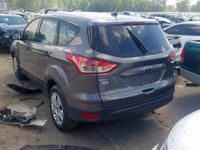 1FMCU0F79EUA10690 - 2014 FORD ESCAPE S GRAY photo 3